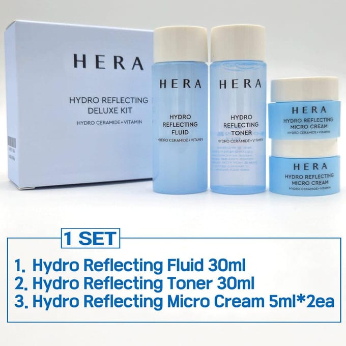 Hera Hydro Reflecting Deluxe Kit +WILLEKEURIG CADEAU gray
