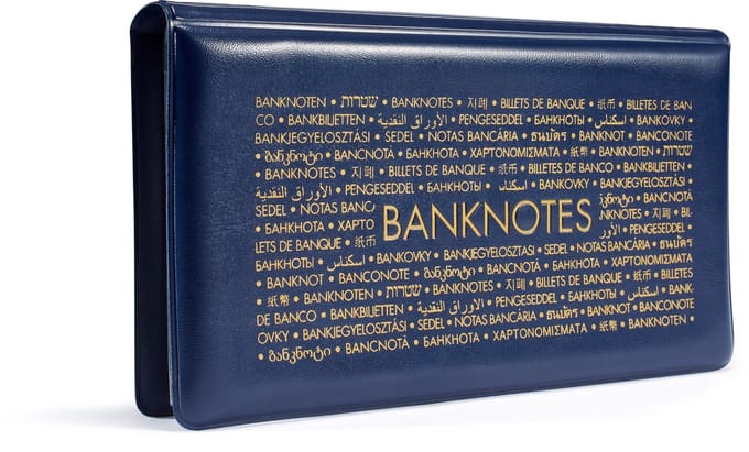 Taschenalbum für Banknoten