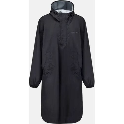 Kapten & Son regenjas/poncho all black