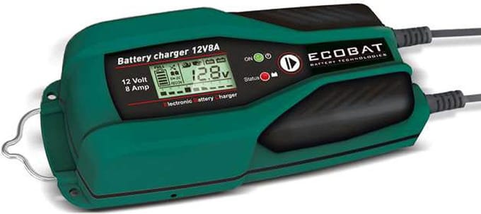 ECOBAT Acculader 12 V 8 A