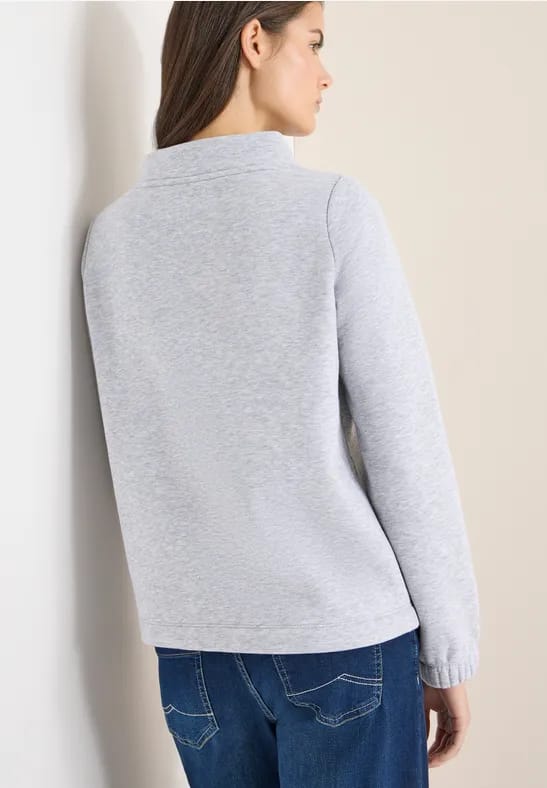 Trechtervormig sweatshirt