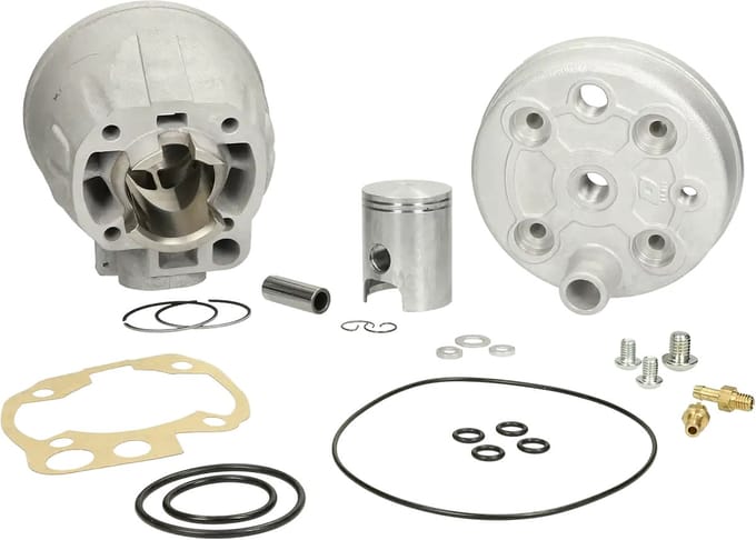 Cilinder Doppler 50cc Vortex Minarelli AM6 50cc 2 Takt