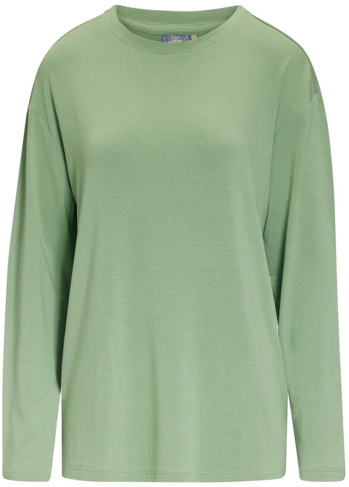 Essenza Denna Uni Top Lange Mouw Basil green - L