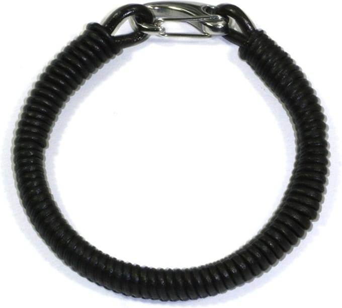 Heaven Eleven Men - Leer Bruin gedraaid RVS - 8mm - 21cm