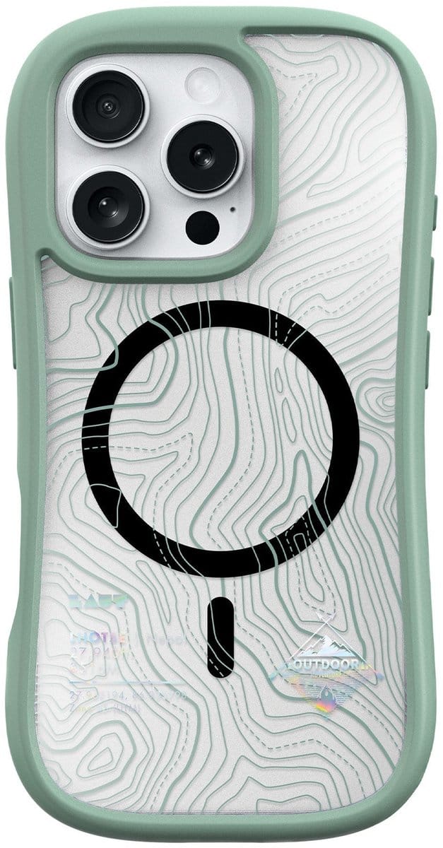 Laut Pop Adventure for iPhone 16 Pro, Silt Green