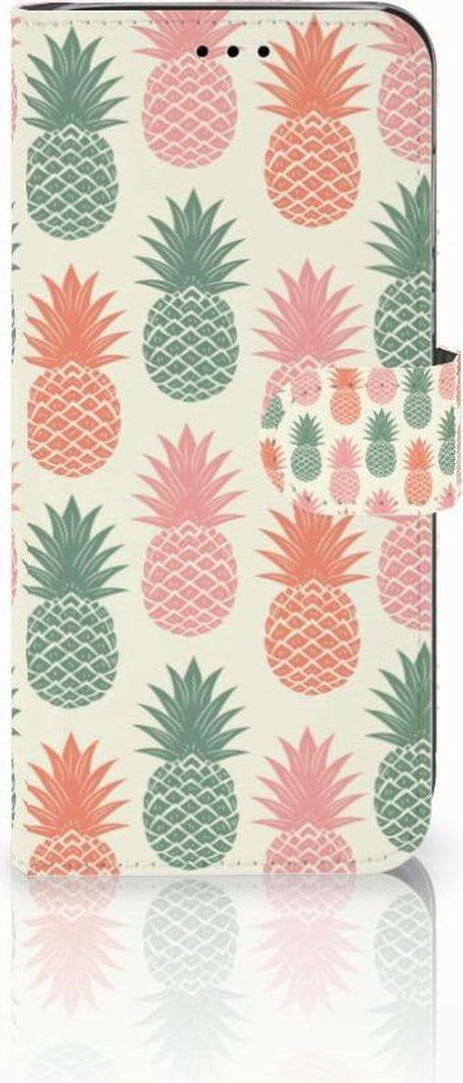 Huawei P20 Lite Book Cover Ananas