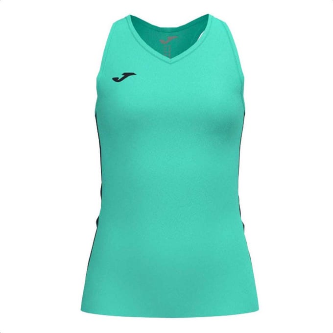 Joma Olimpiada Mouwloos T-shirt Groen 2XL Vrouw