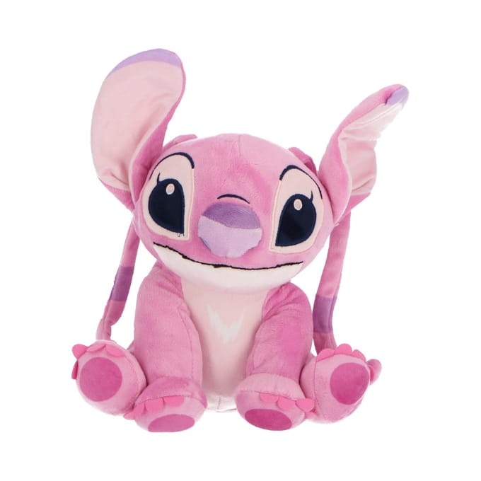 Lilo & Stitch Pluche Spaarpot - Angel - Knuffel - Spaarpot - 20 cm - Roze
