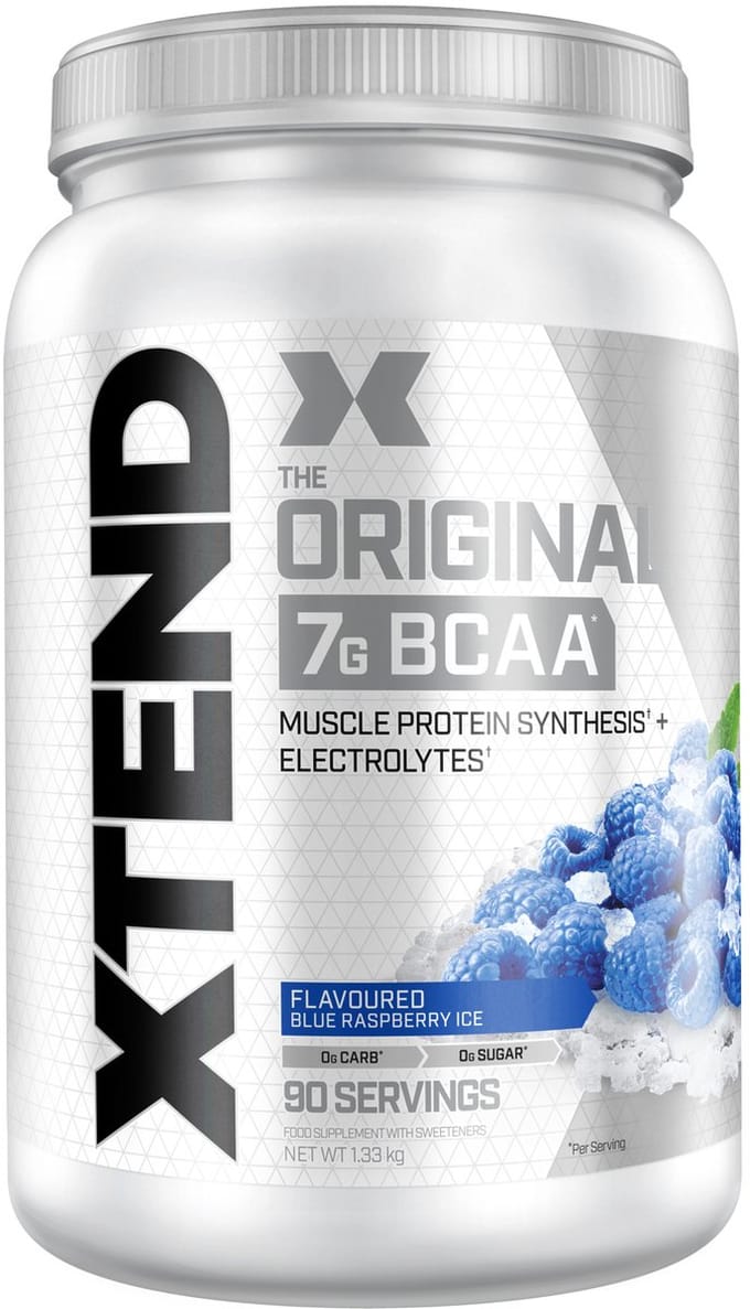 Xtend BCAA (90serv.) Blue Raspberry Ice - Aminozuren - BCAA