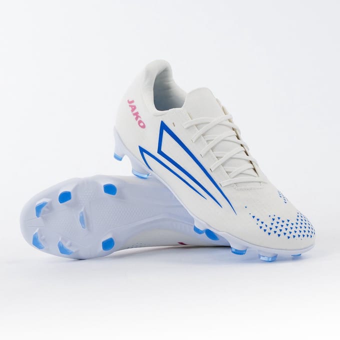 Jako Rs89 Team Voetbalschoenen Fg - Wit / Rood / Blauw | Maat: 42