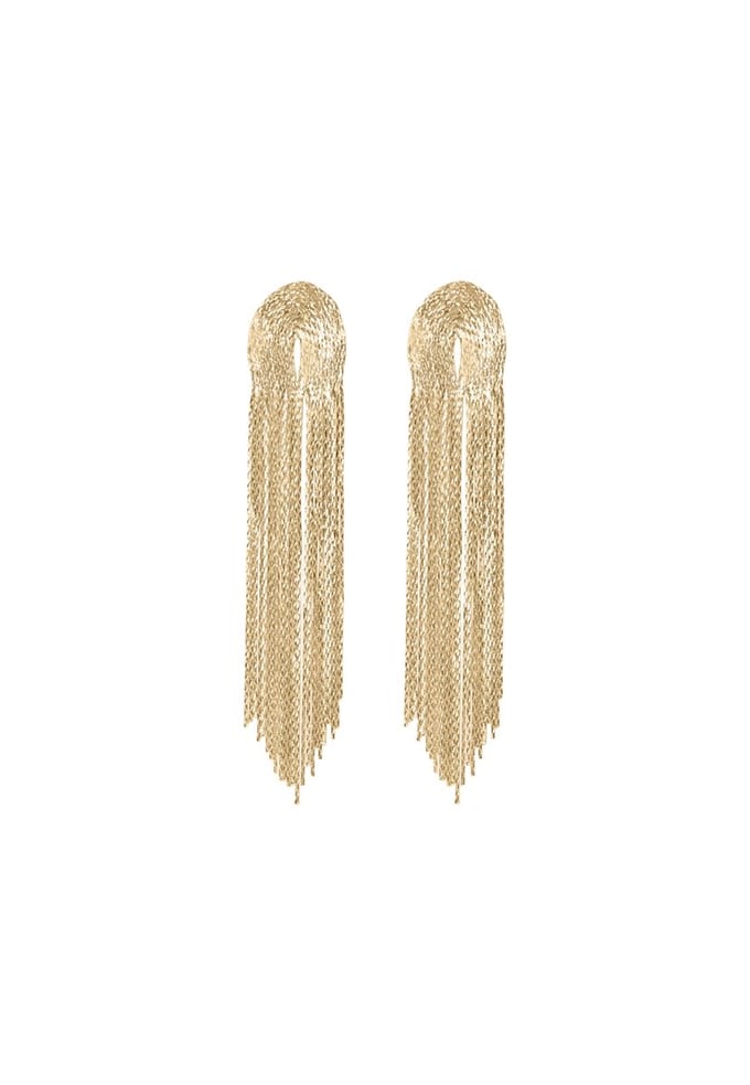 Margot Bardot Asim Long Oorbellen Gold