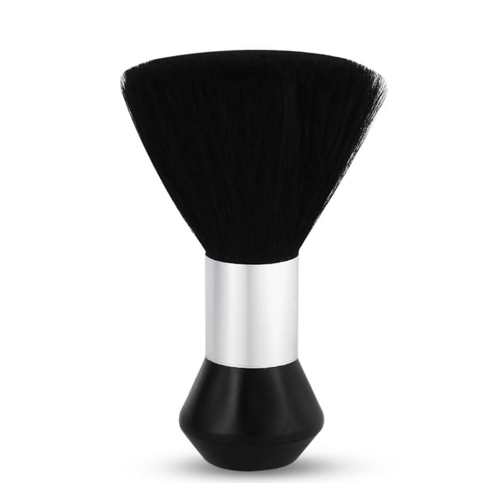 Professionele Zachte Zwarte Nek Gezicht Stofborstels Kapper Haar Schoon Haarborstel Styling Tools white