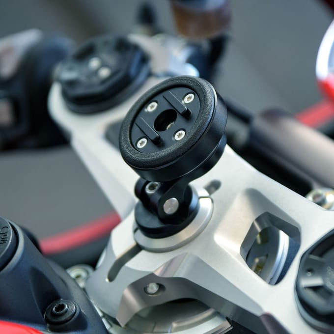 SP Connect Anti Vibration Module Fiets / Scooter / Motor voor SPC hoesjes - Trillingsdemper - Zwart