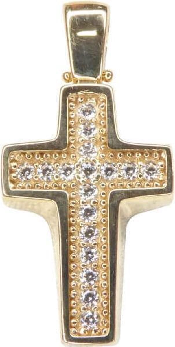 Gouden kruis hanger
