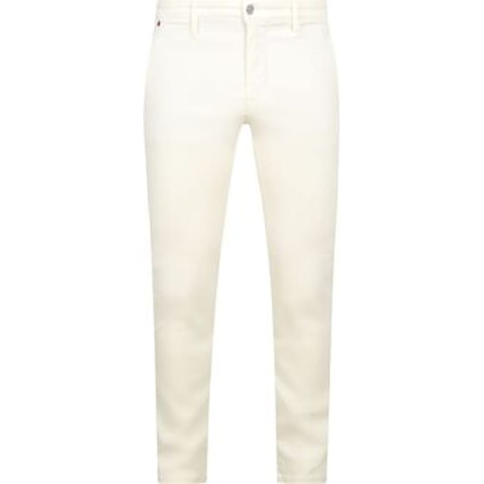 Mac Driver Pants Chino Off White - Maat W 34 - L 32 - Heren