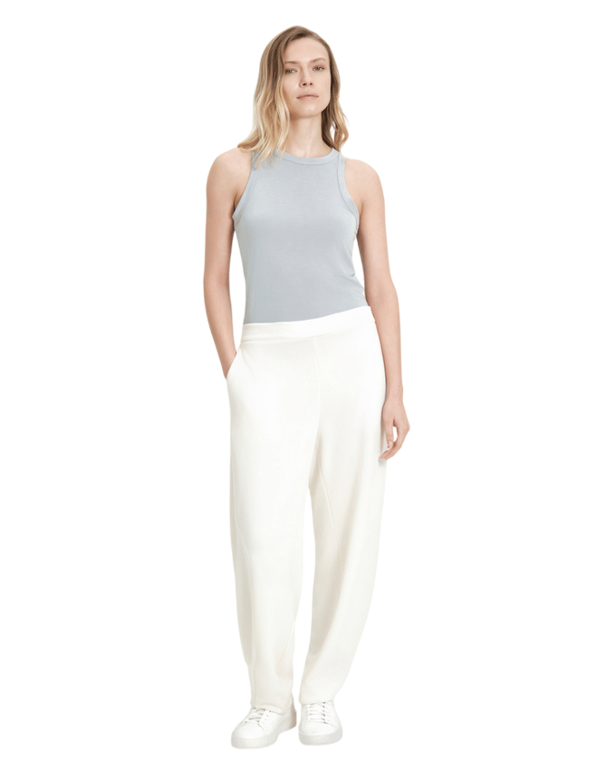 vrouw krijt diamant broek