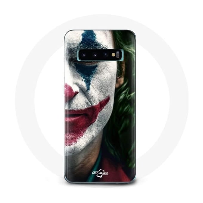 Hoesje voor Samsung Galaxy s10 edge Joker Half gezicht