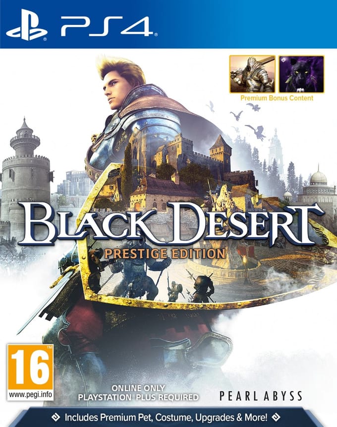 Black Desert - Prestige Edition - Sony PlayStation 4 - Action