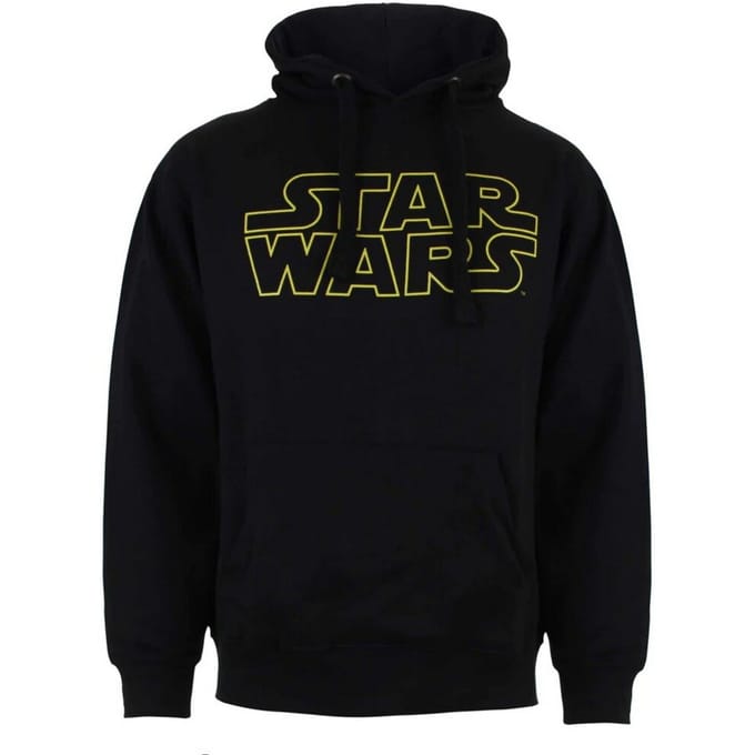 Star Wars Herenlogo Hoodie (Zwart)