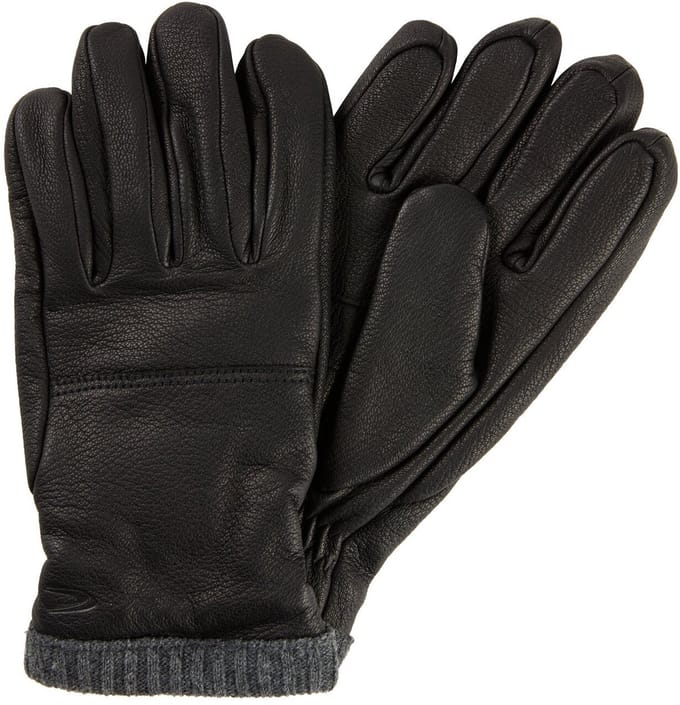 camel active Leren handschoenen - Maat menswear-L - Zwart