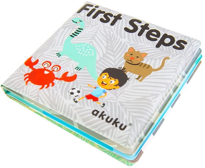 Akuku First Step - Educatief Badboekje - Met Piep - Kleurrijk