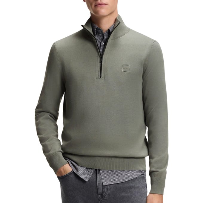 Boss Kanobix Half Zip Sweater Heren - Maat S