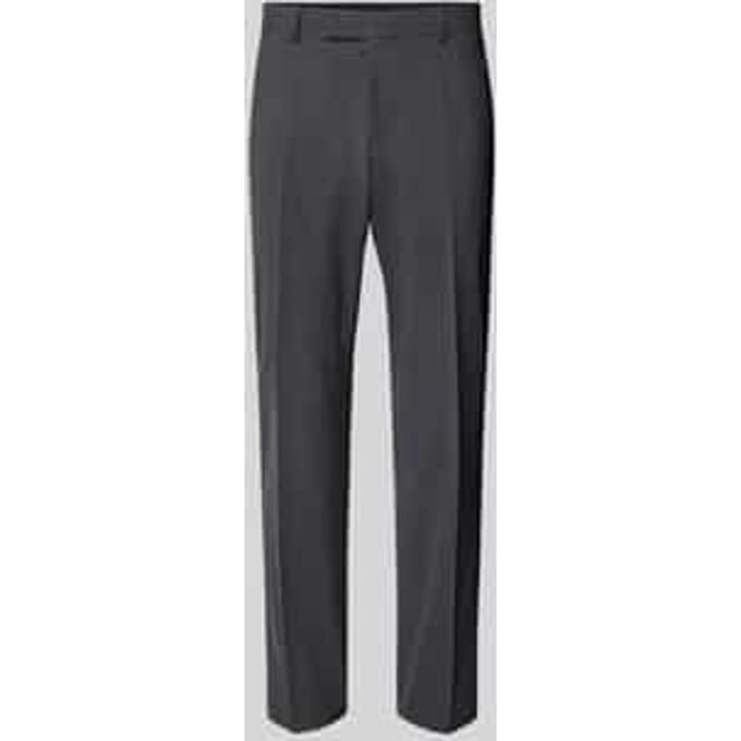 Slim fit pantalon van scheerwolmix, model 'H-GIO-MM-C-NF'