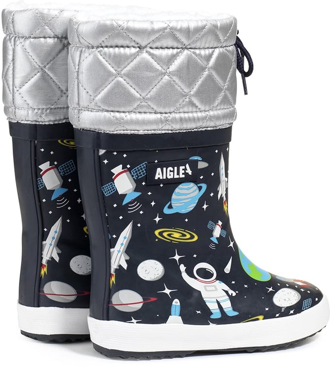 Aigle Giboulee DEEL 2 | Ruimte - Regenlaarzen - Maat 24 - White