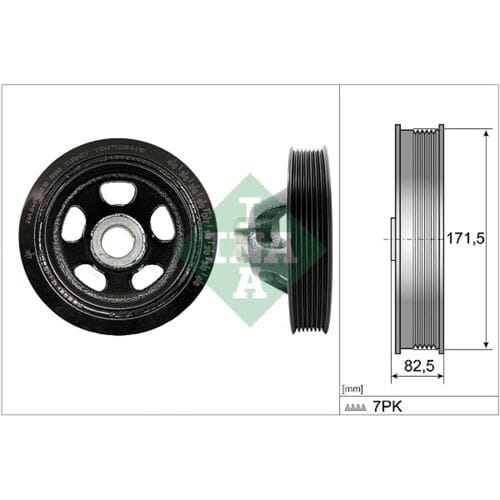 Schaeffler Ina Riemschijf, krukas INA 544 0195 10