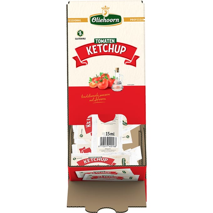 Oliehoorn | Oerhollandse ketchup | 150 x 15 ml sachets