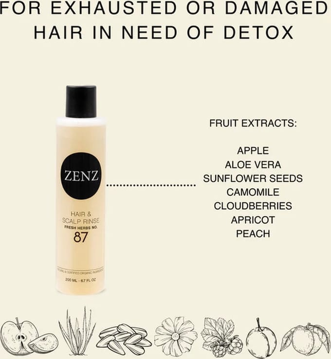 Hair & Scalp Rinse Fresh Herbs no. 87 ( 1000 ml)