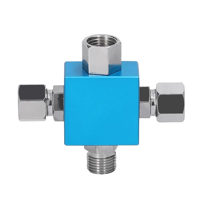 Compacte Driewegconnector Veelzijdige Airbrush Compressor Splitter voor Verbeterde MultiTool veelkleurig