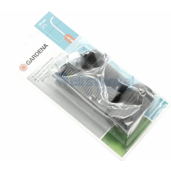 GARDENA aanzuigfilter met terugslagklep 25 mm (1")