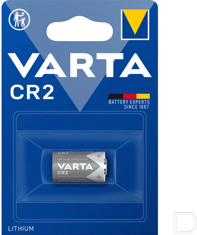 Varta 2CR5 6V Lithium blok - 10 stuks