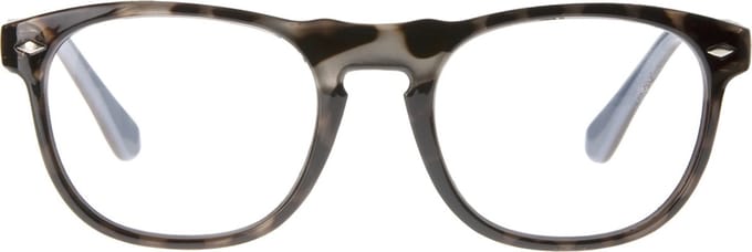 Noci Eyewear WCE002 Luciano Leesbril +1.00 - Wit tortoise over lichtblauw