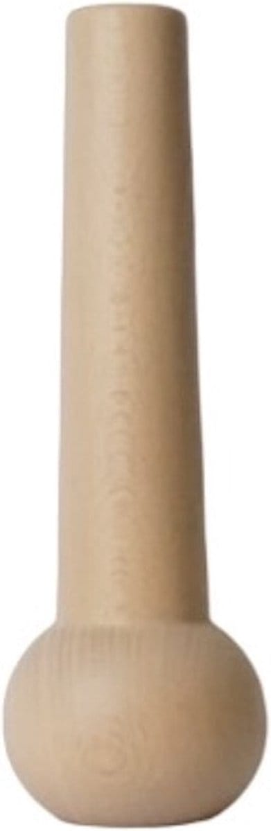 Candleholder cone low - natural