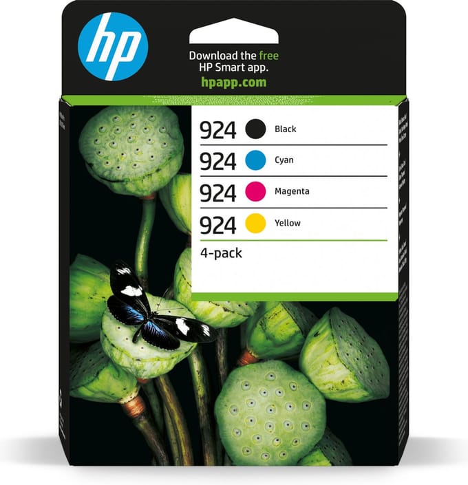 HP Inktcartridge 924 (6C3Z1NE) 4-kleuren Multipack