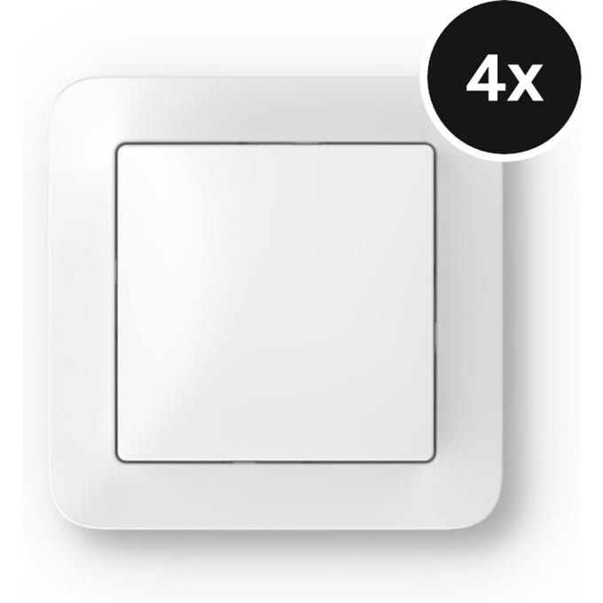 Bosch Smart Home Wandschakelaar voor slimme actuatoren (4-pack) - Wit