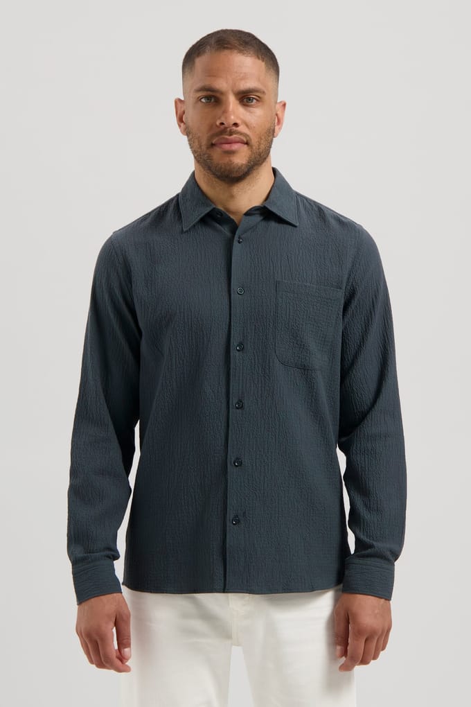 Dstrezzed Ds_chevi Shirt Forest River Taglia: XL | Camicie Casual Outlet | Uomo