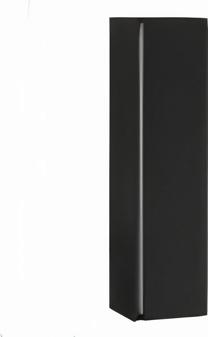 JETTA Hoge Kast 130x32x35cm - Mat Zwart - Softclose