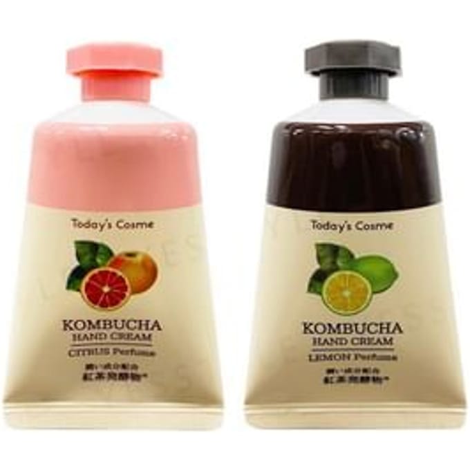Today's Cosme - Kombucha Hand Cream Lemon - 35g