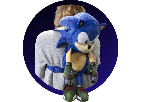Sonic The Hedgehog Prime pluche rugzak 50cm Bekende knuffels