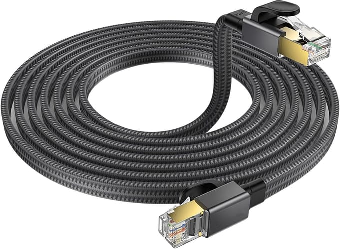 Internetkabel - Ethernet kabel cat 8 - UTP kabel RJ45 - Netwerkkabel - Internet kabel - Internetkabels - 2 Meter