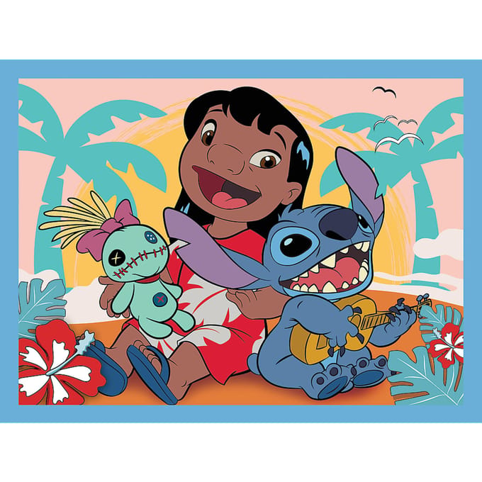 Trefl Happy Lilo & Stitch Day 2-in-1 Puzzel- en Memoryset - Vanaf 12 jaar