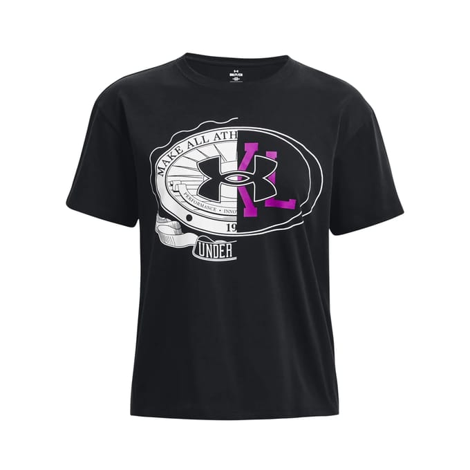 Dames-T-shirt Under Armour Make All Heavyweight