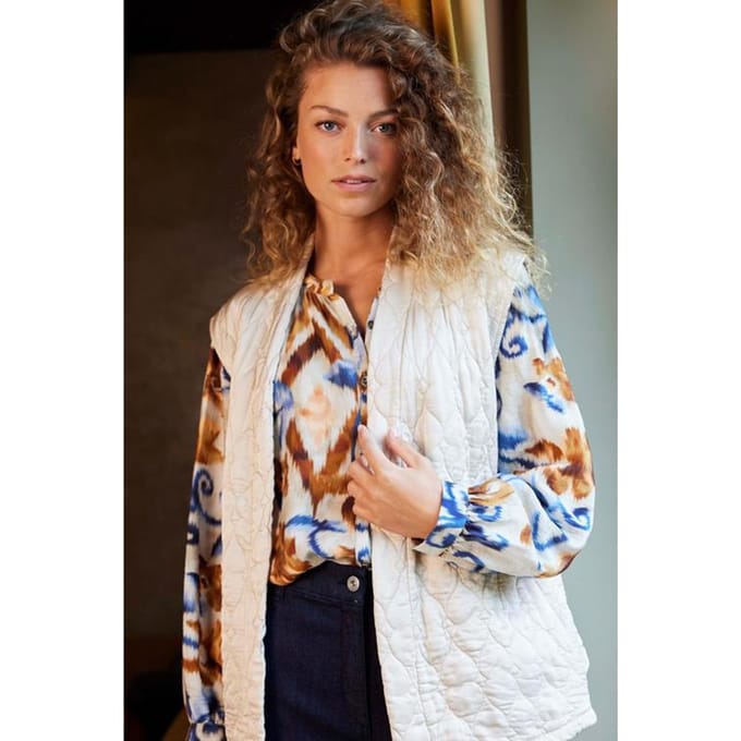Gilet Lucia Ecru