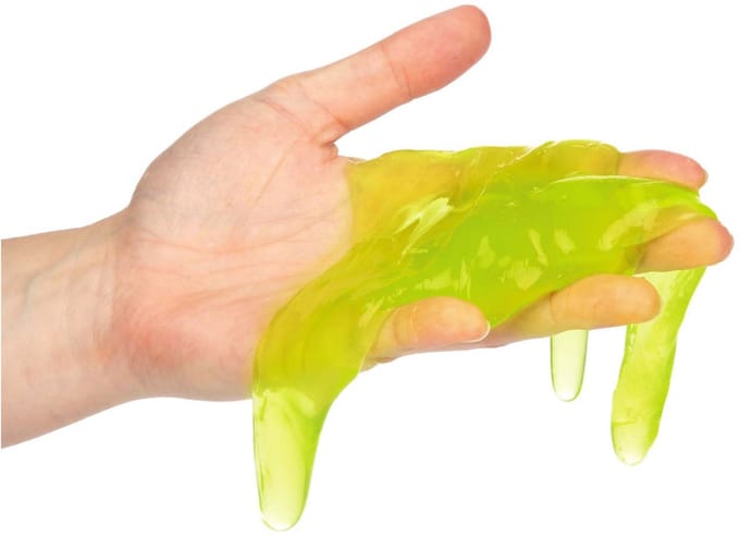Glown N Fun Glow in the Dark Slijm in Olievat