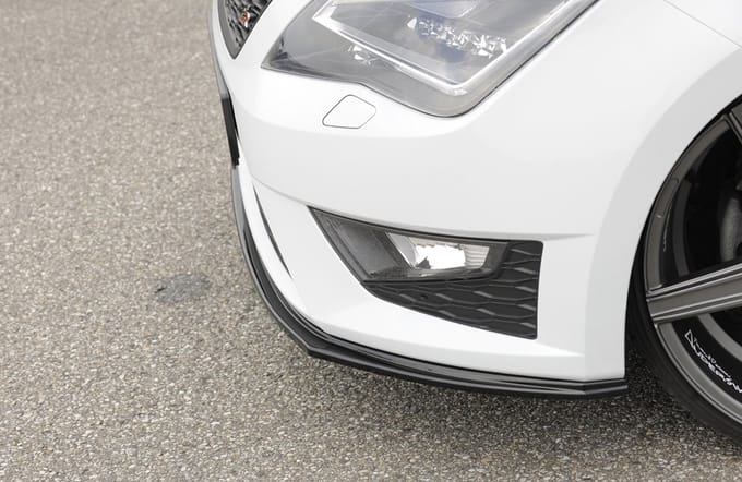 RIEGER - SEAT LEON FR 5F / CUPRA 5F PRE FACELIFT - PERFORMANCE FRONT LIP - GLOSS BLACK