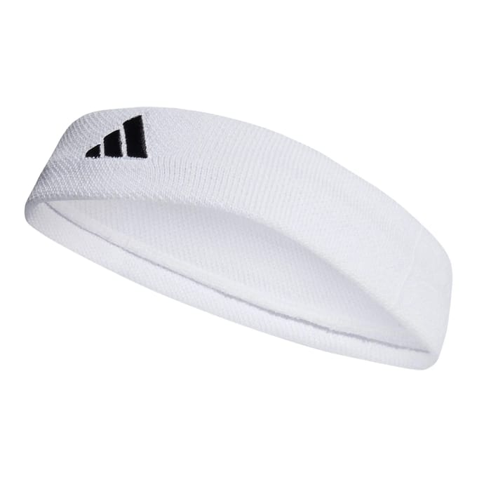 adidas Performance Tennis Hoofdband - Unisex - Wit- Heren (M/L)