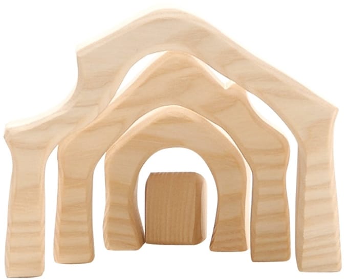 Ostheimer Kerststal mini 4-delig